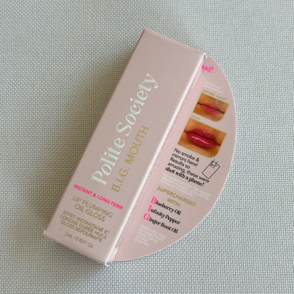 Polite Society OG lip gloss - Picture 2 of 2